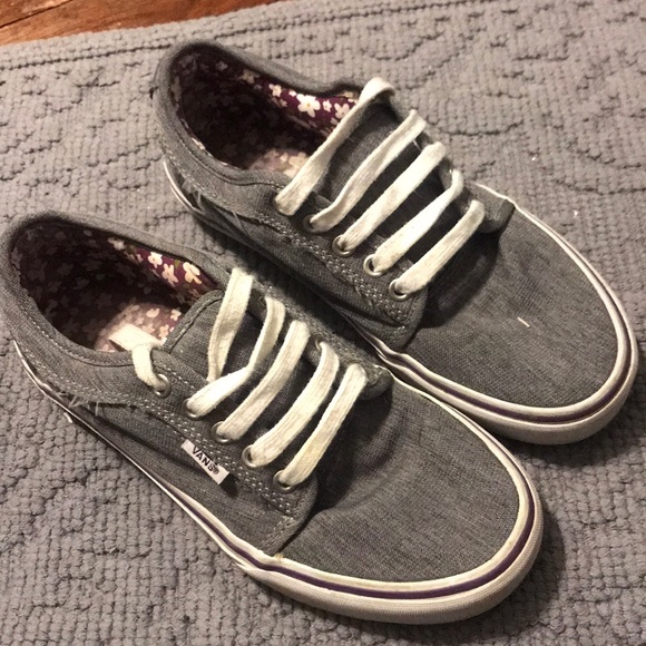 Vans Shoes - Grey Vans size 7